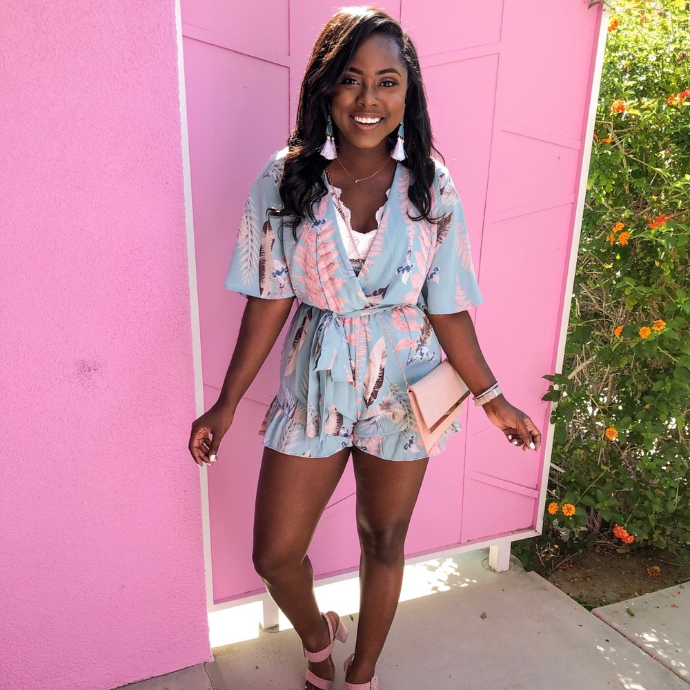 Floral Romper